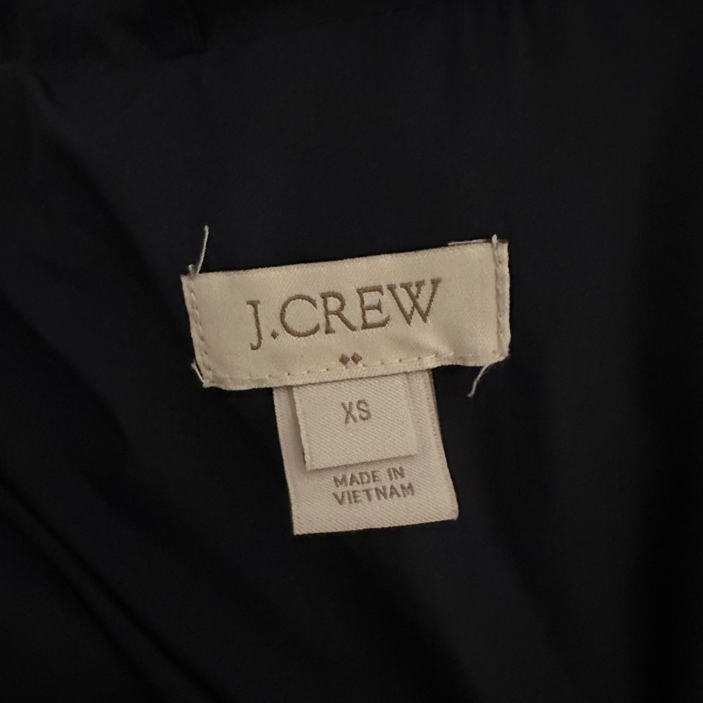 J. Crew Navy Quilted Vest - Picture 4 of 4